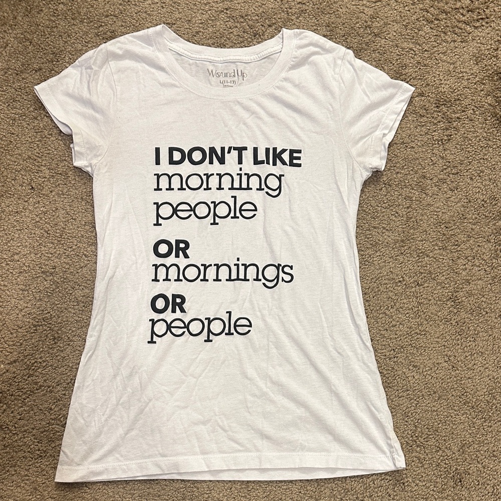 Wondershop White Graphic Tee with Bold Text